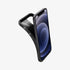ACS01617 - iPhone 12 Pro Max Case Liquid Air in black showing the back